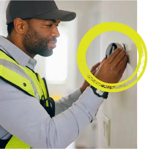 Checking the home energy usage